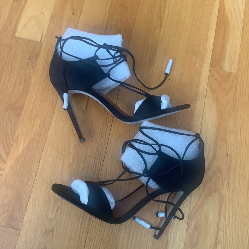 Steve Madden Sanibell Sandal - black nubuck - NIB - Picture 3 of 6